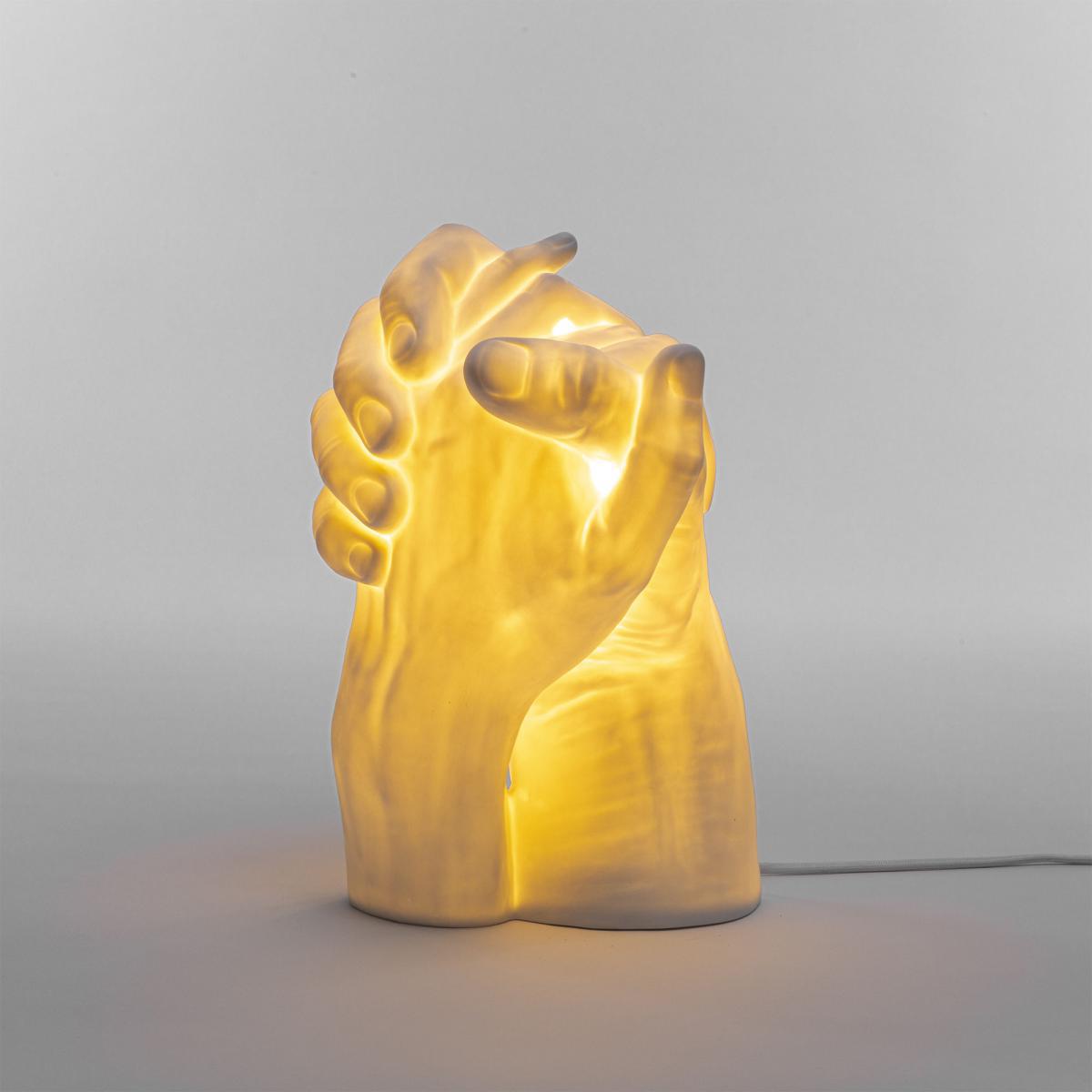 With Me Table lamp - / Porcelain - H 32 cm by Seletti White – image 4