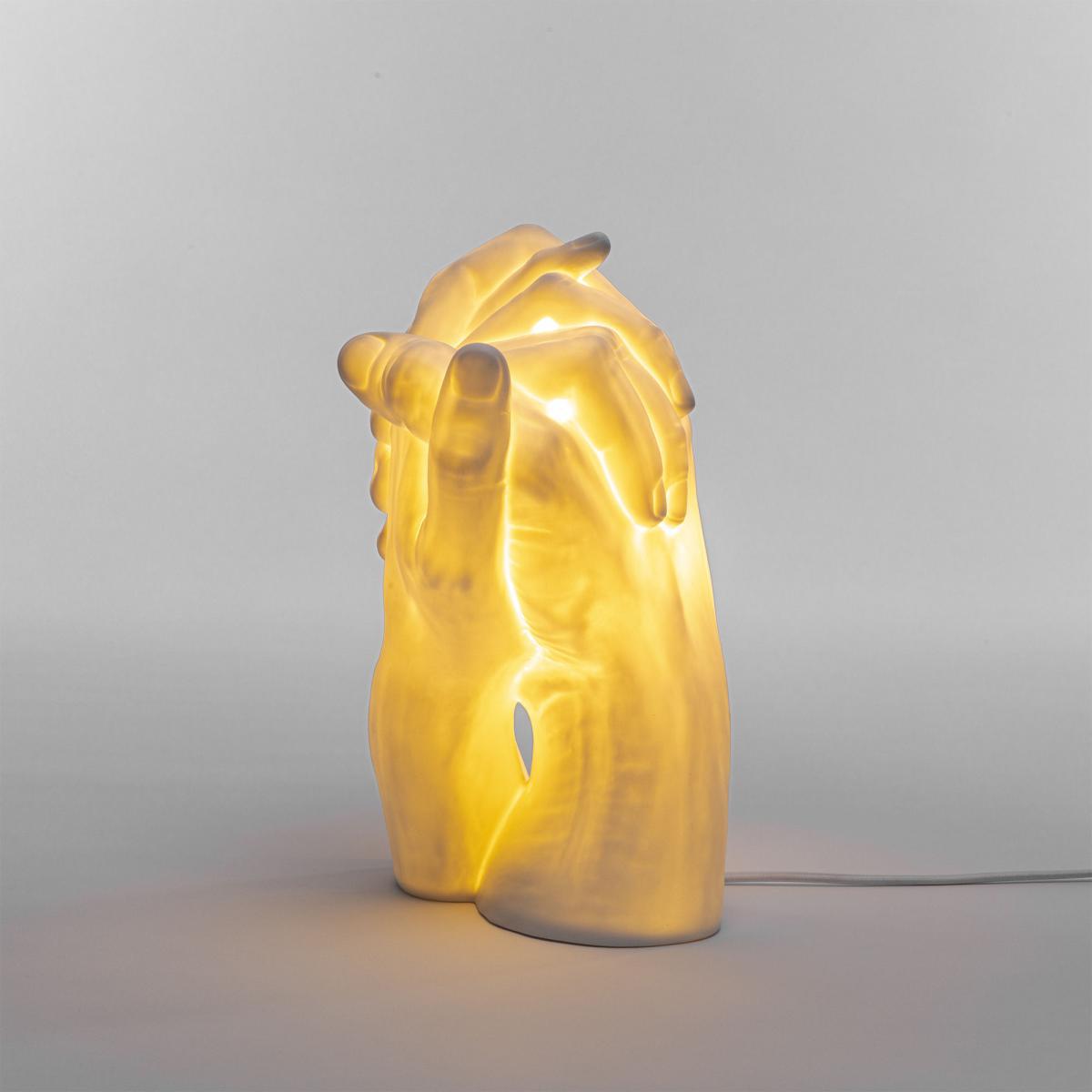 With Me Table lamp - / Porcelain - H 32 cm by Seletti White – image 5