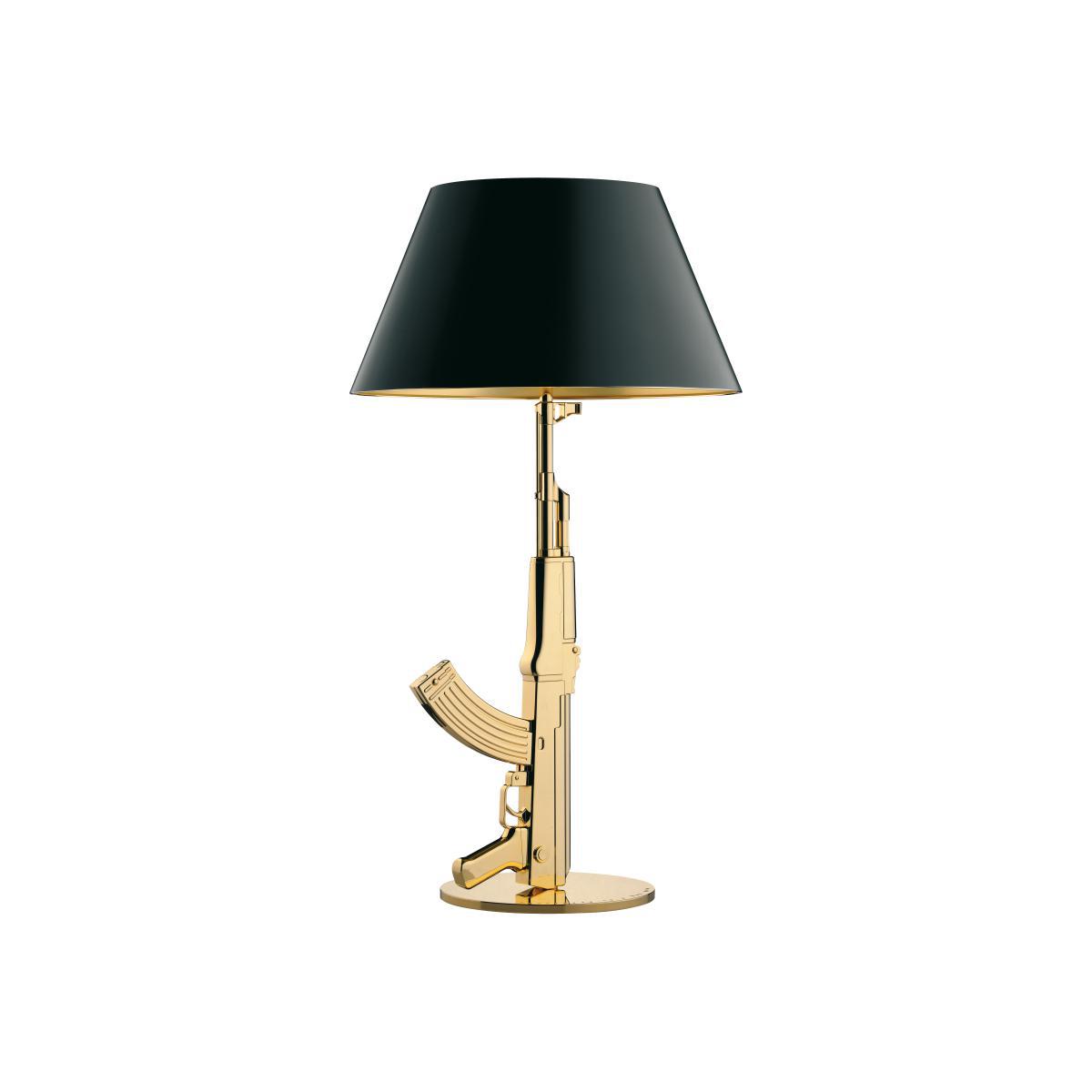 Table Gun Table lamp - H 92 cm by Flos Black/Gold – image 1