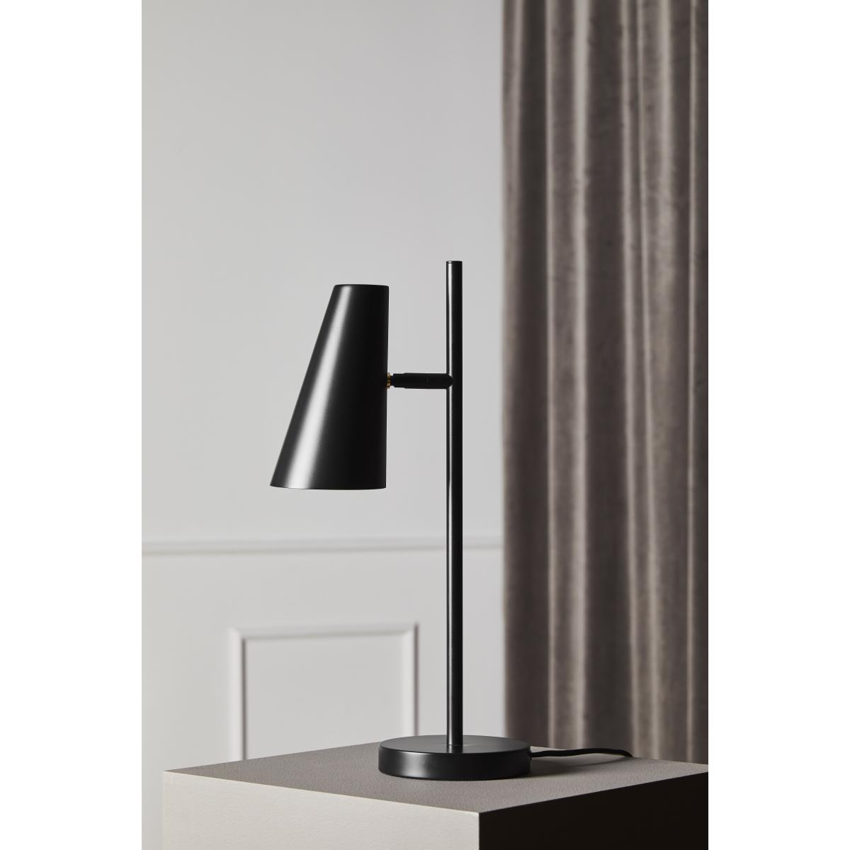Cono Table lamp - / Adjustable by Woud Black – image 3