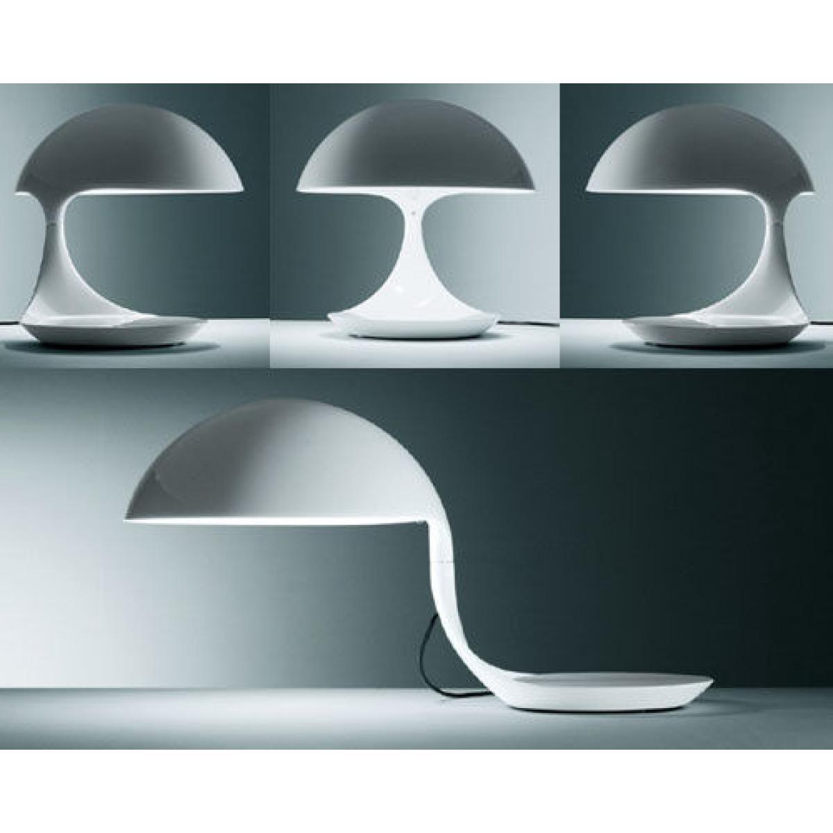 Cobra Table lamp - / 1968 by Martinelli Luce Black – image 6