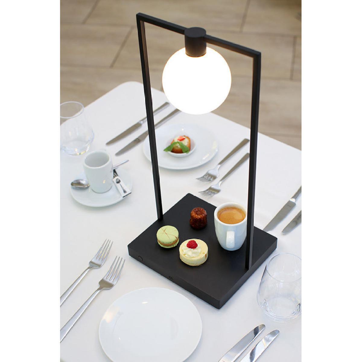 Curiosity Sphere Wireless lamp - / LED - L 18 x H 36 cm by Artemide Black – image 3