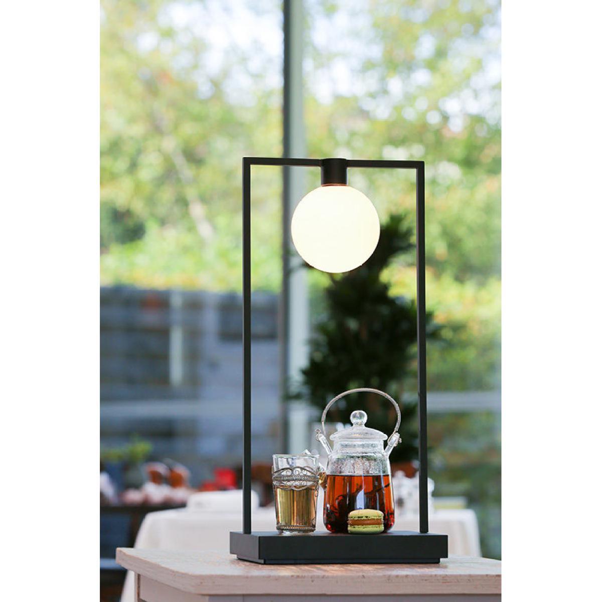 Curiosity Sphere Wireless lamp - / LED - L 18 x H 36 cm by Artemide Black – image 4