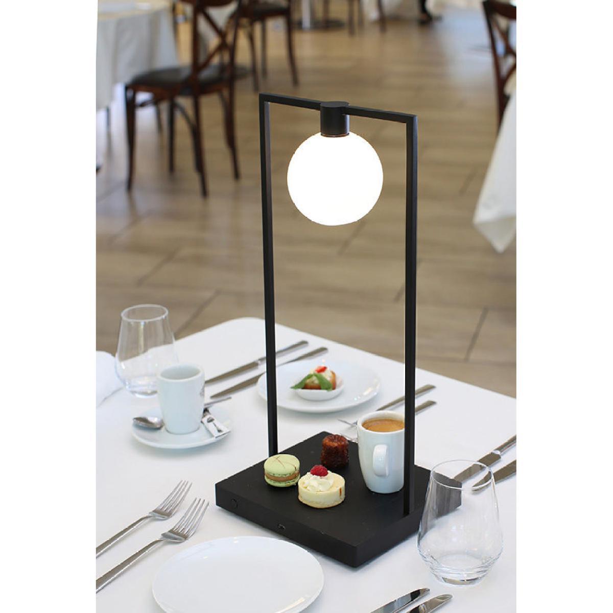 Curiosity Sphere Wireless lamp - / LED - L 18 x H 36 cm by Artemide Black – image 5