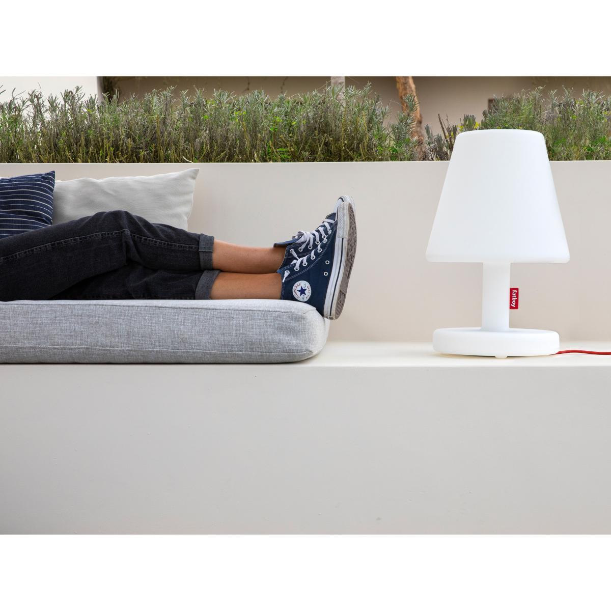 Edison the Medium Bluetooth Lamp - / H 51 cm - LED by Fatboy White – image 6