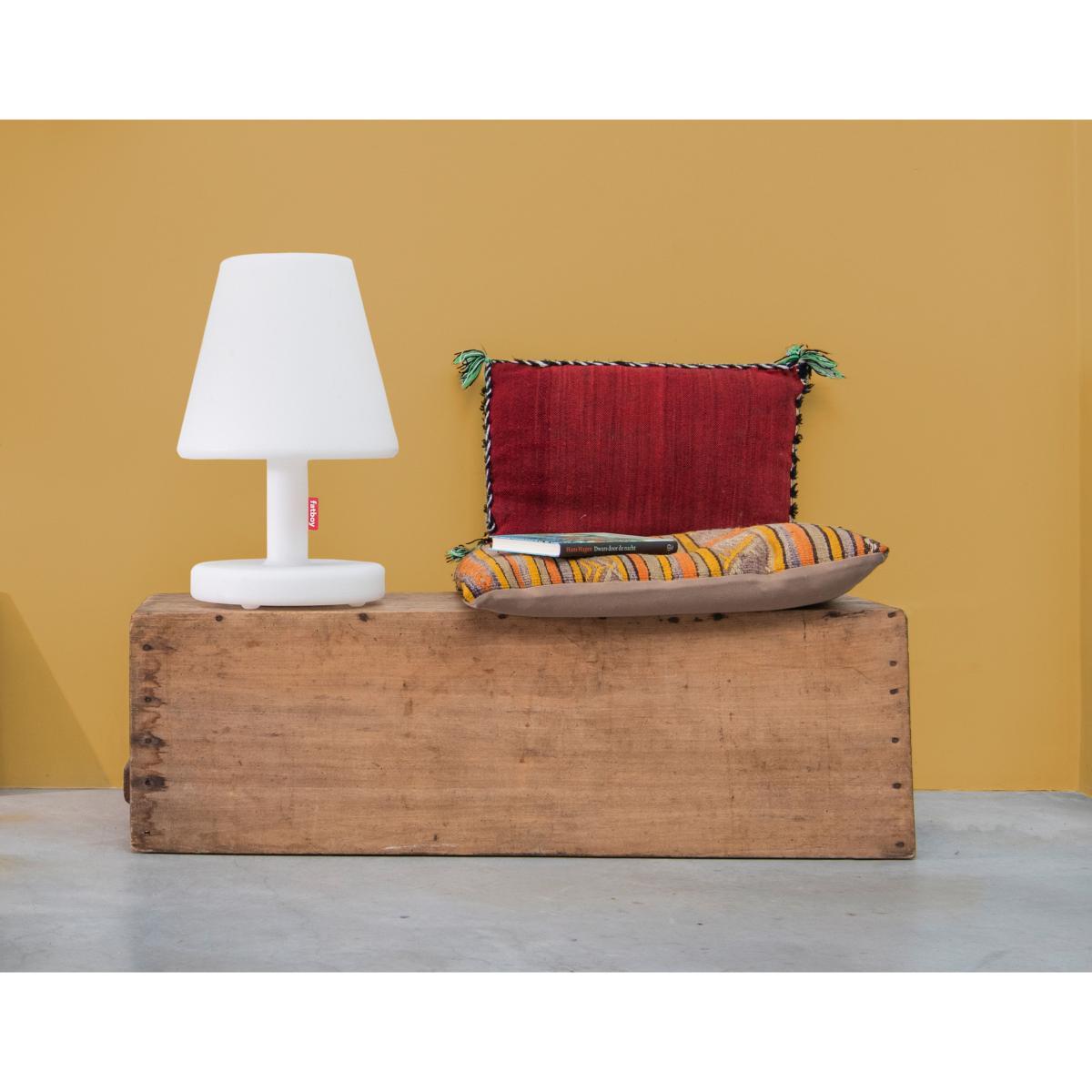 Edison the Medium Bluetooth Lamp - / H 51 cm - LED by Fatboy White – image 7