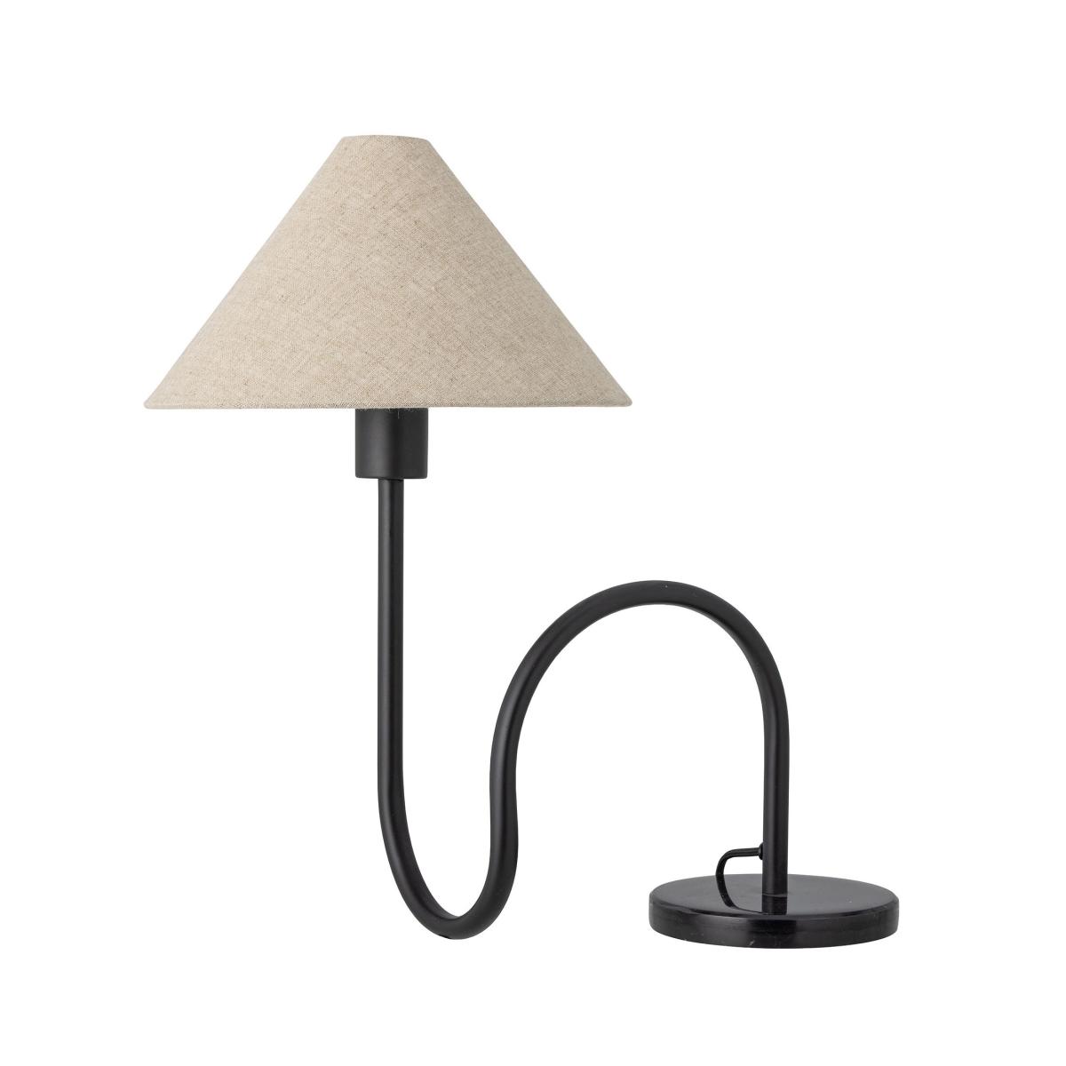 Emaline Table lamp textile beige / L 45 x H 48 cm - Flexible base - Bloomingville – image 2