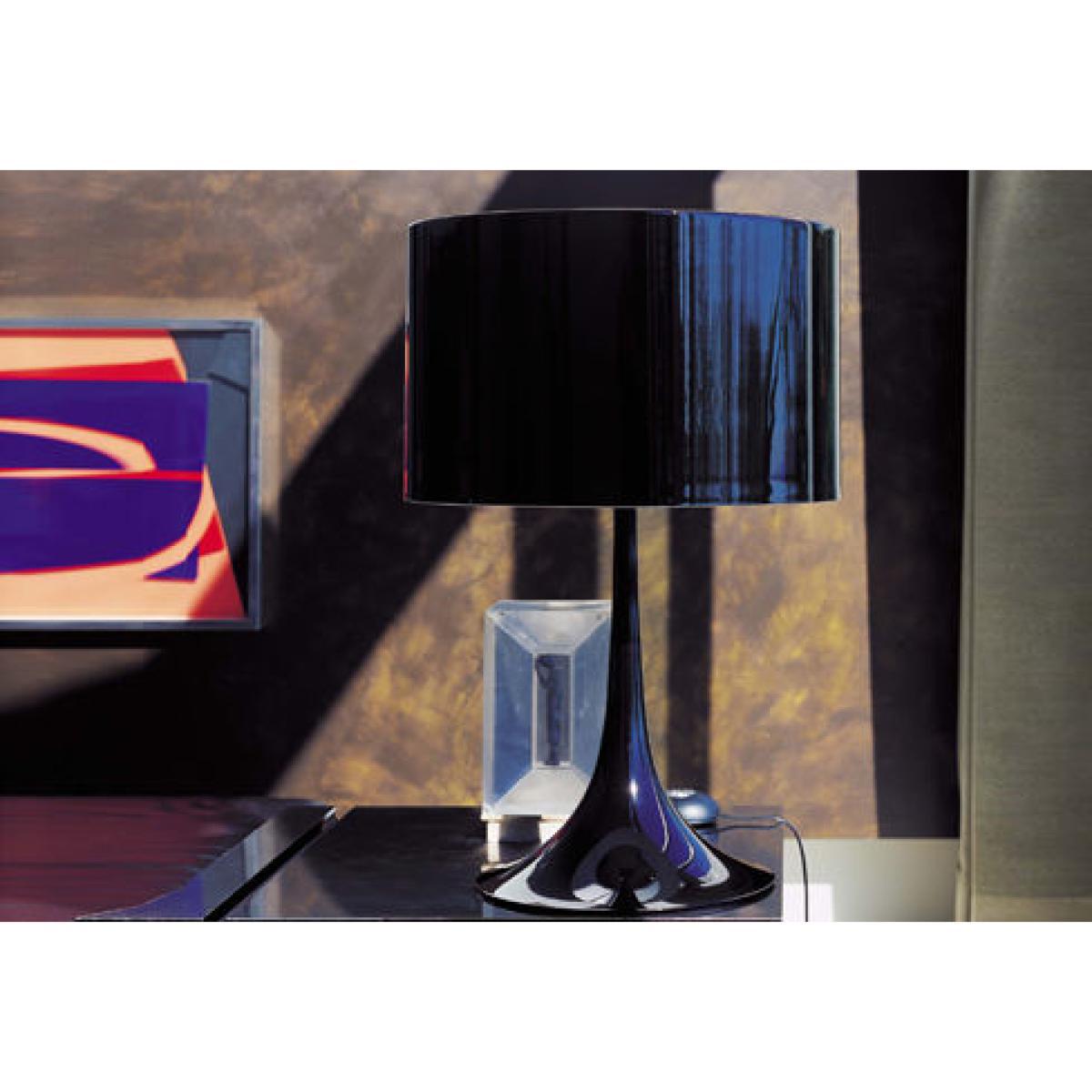 Spun Light T2 Table lamp - H 68 cm by Flos Black – image 2