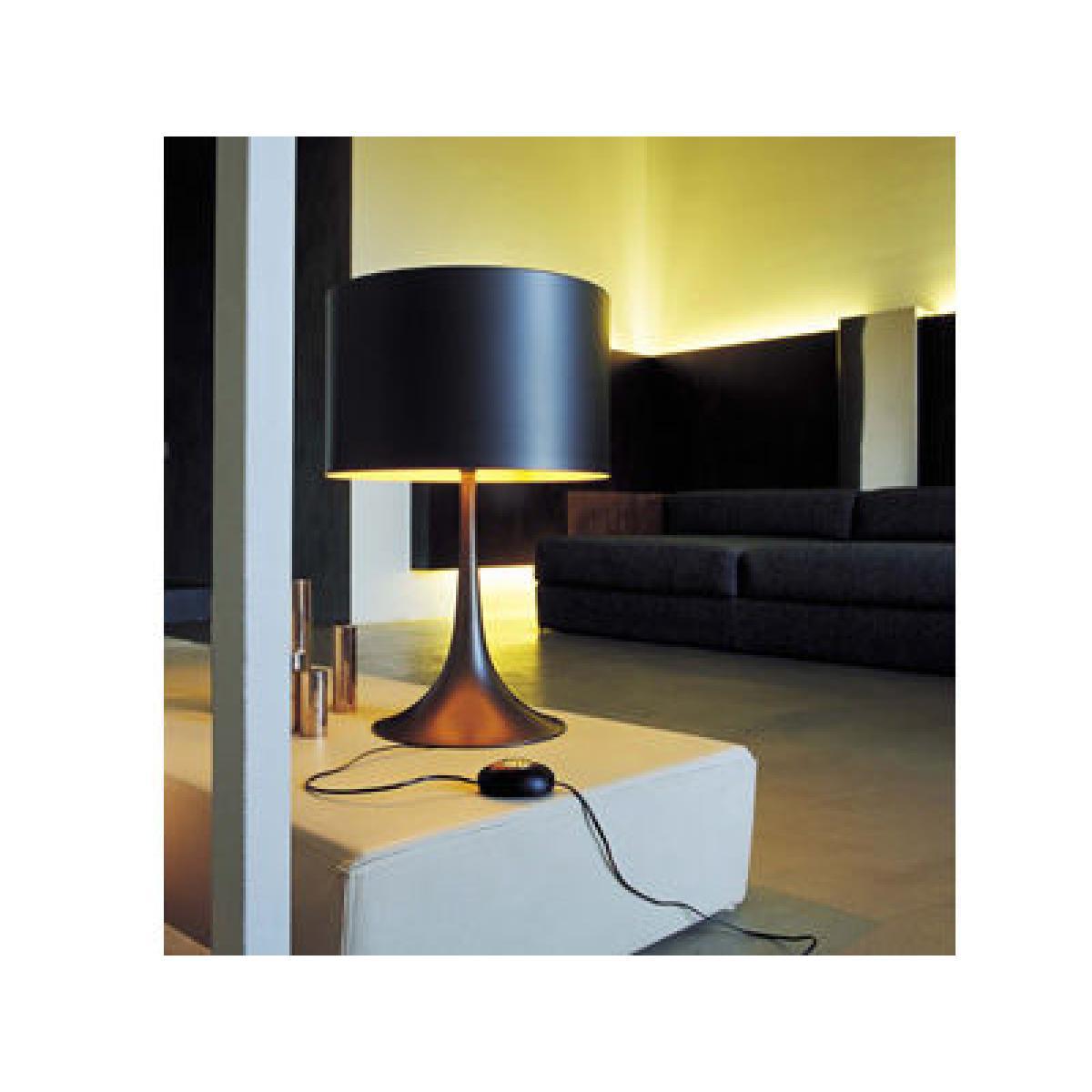Spun Light T2 Table lamp - H 68 cm by Flos Black – image 4