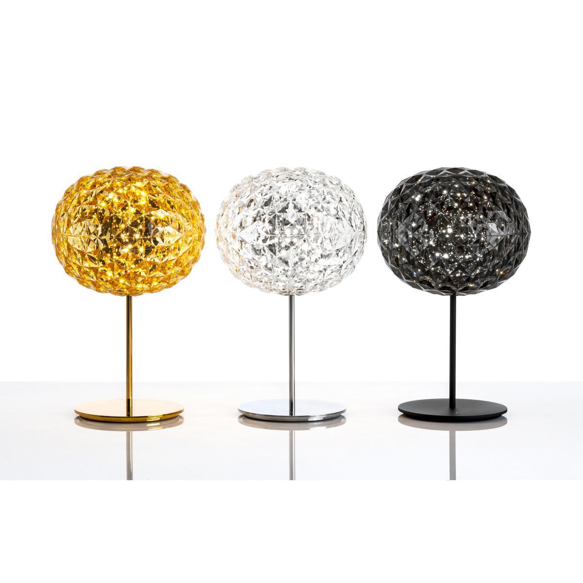 Planet Table lamp - LED - H 53 cm by Kartell Grey/Black – image 2