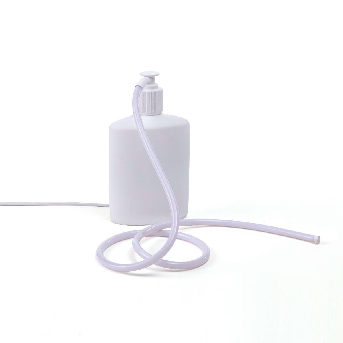 Daily Glow - Savon LED Table lamp - / Resin - 16 x 10 x H 29.5 cm by Seletti White – image 3
