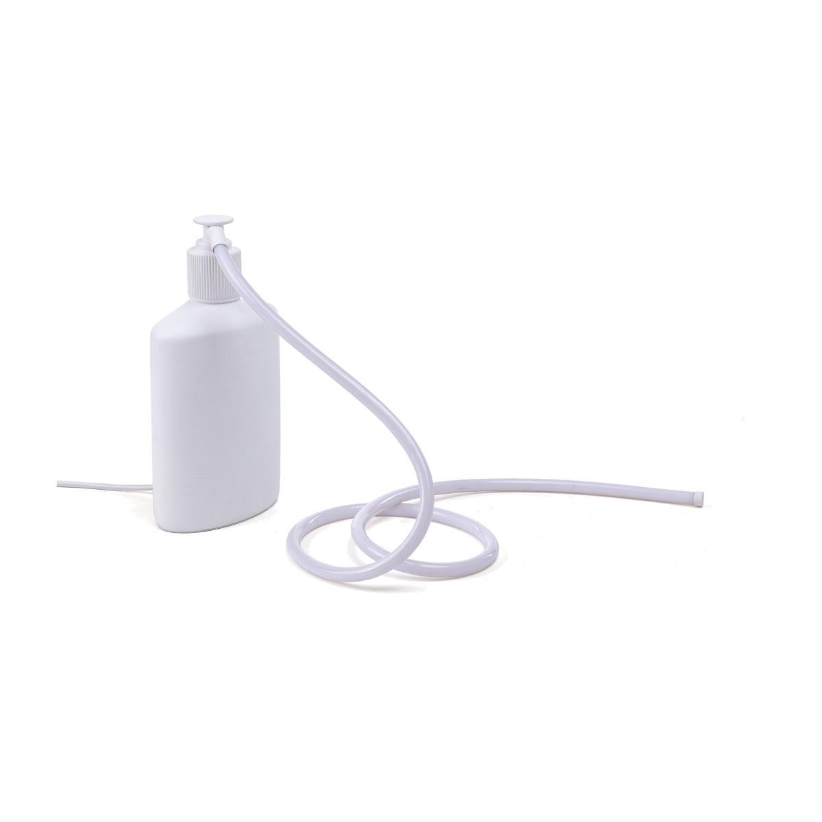 Daily Glow - Savon LED Table lamp - / Resin - 16 x 10 x H 29.5 cm by Seletti White – image 1