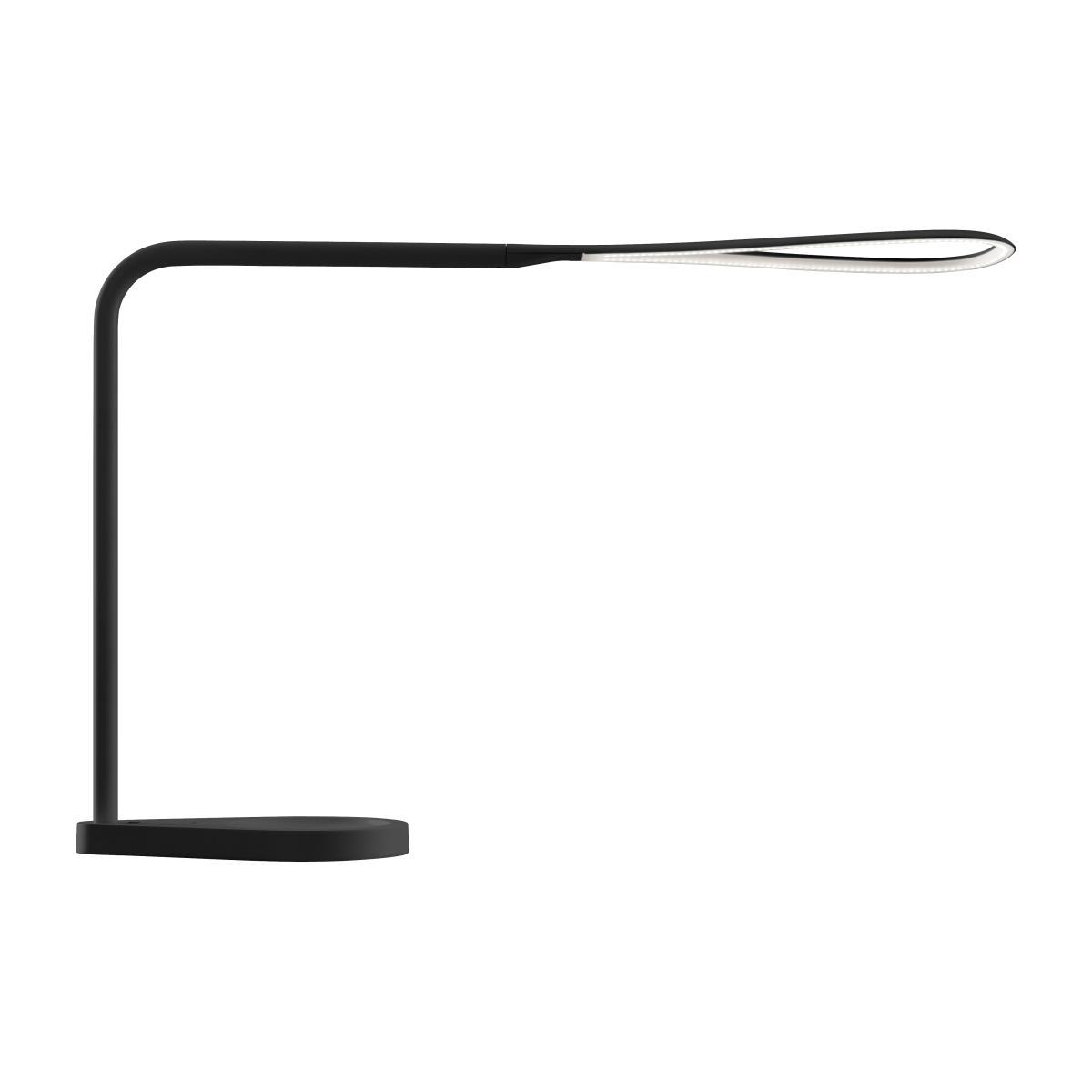 Kinx Table lamp - H 43 cm - LED / USB port by Fontana Arte Black – image 1