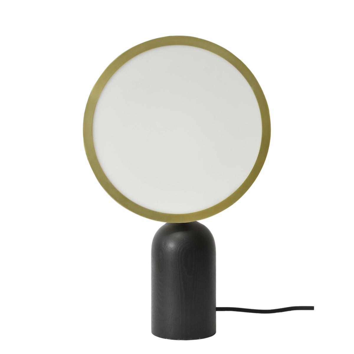 Atlas Table lamp - / Wood & metal by ENOstudio Black/Gold/Metal – image 2
