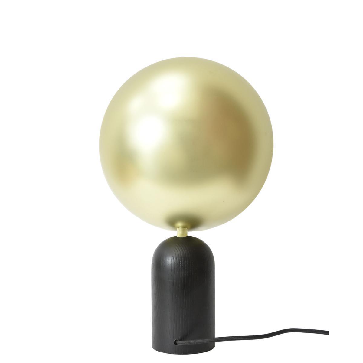 Atlas Table lamp - / Wood & metal by ENOstudio Black/Gold/Metal – image 3