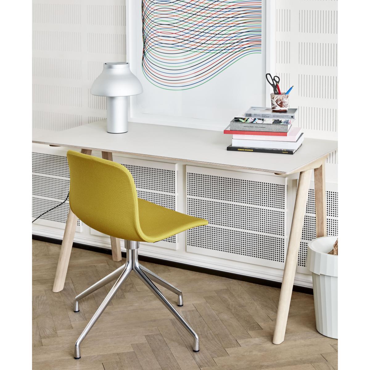 PC Small Table lamp - / H 33 cm - Aluminium by Hay Grey/Silver/Metal – image 4