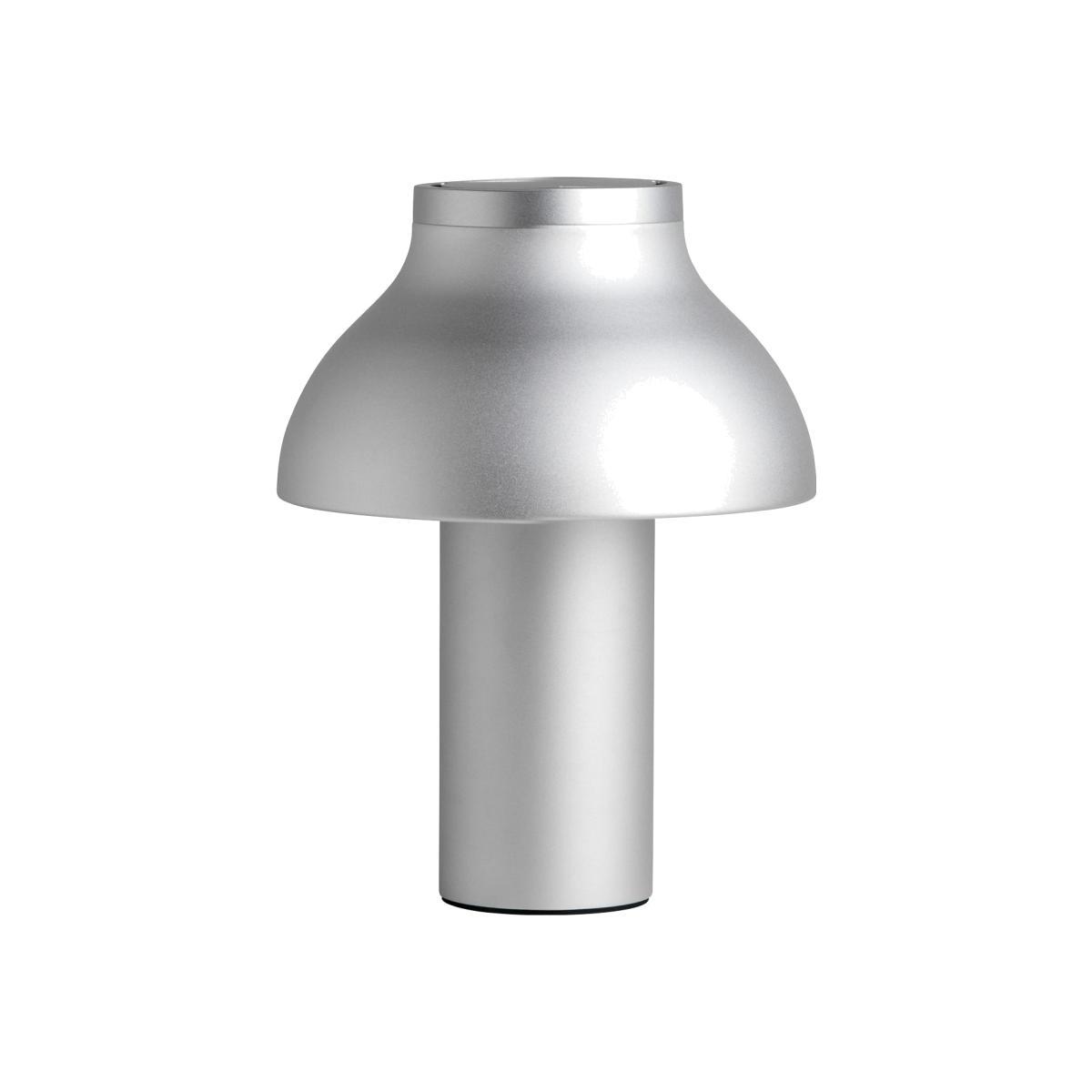 PC Small Table lamp - / H 33 cm - Aluminium by Hay Grey/Silver/Metal – image 1