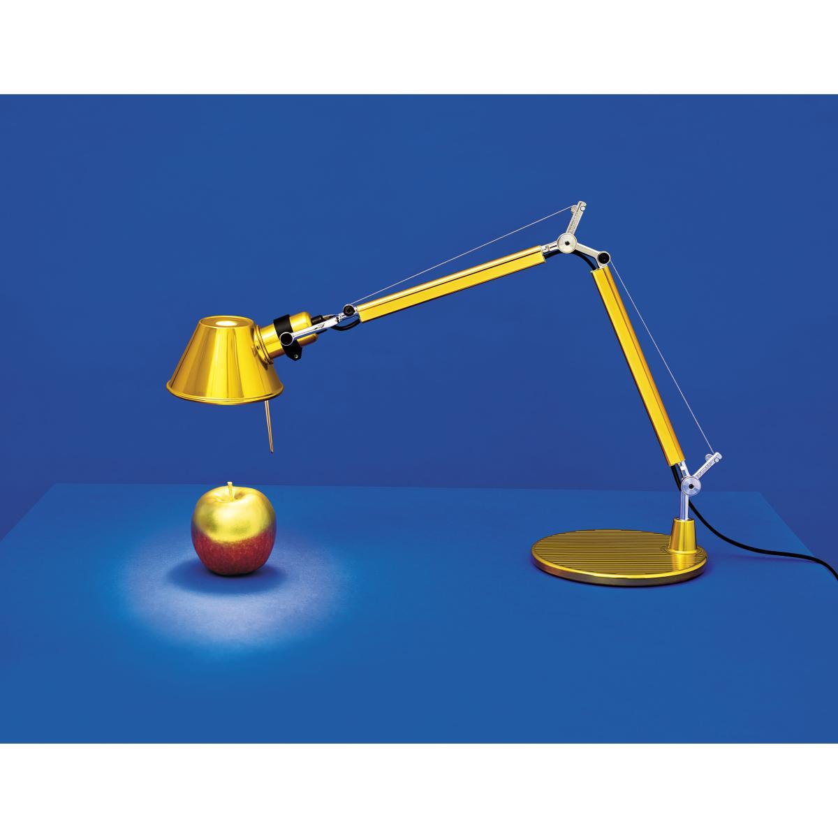 Tolomeo Micro Gold Table lamp - / LED - Limited issue by Artemide Gold/Metal – image 2