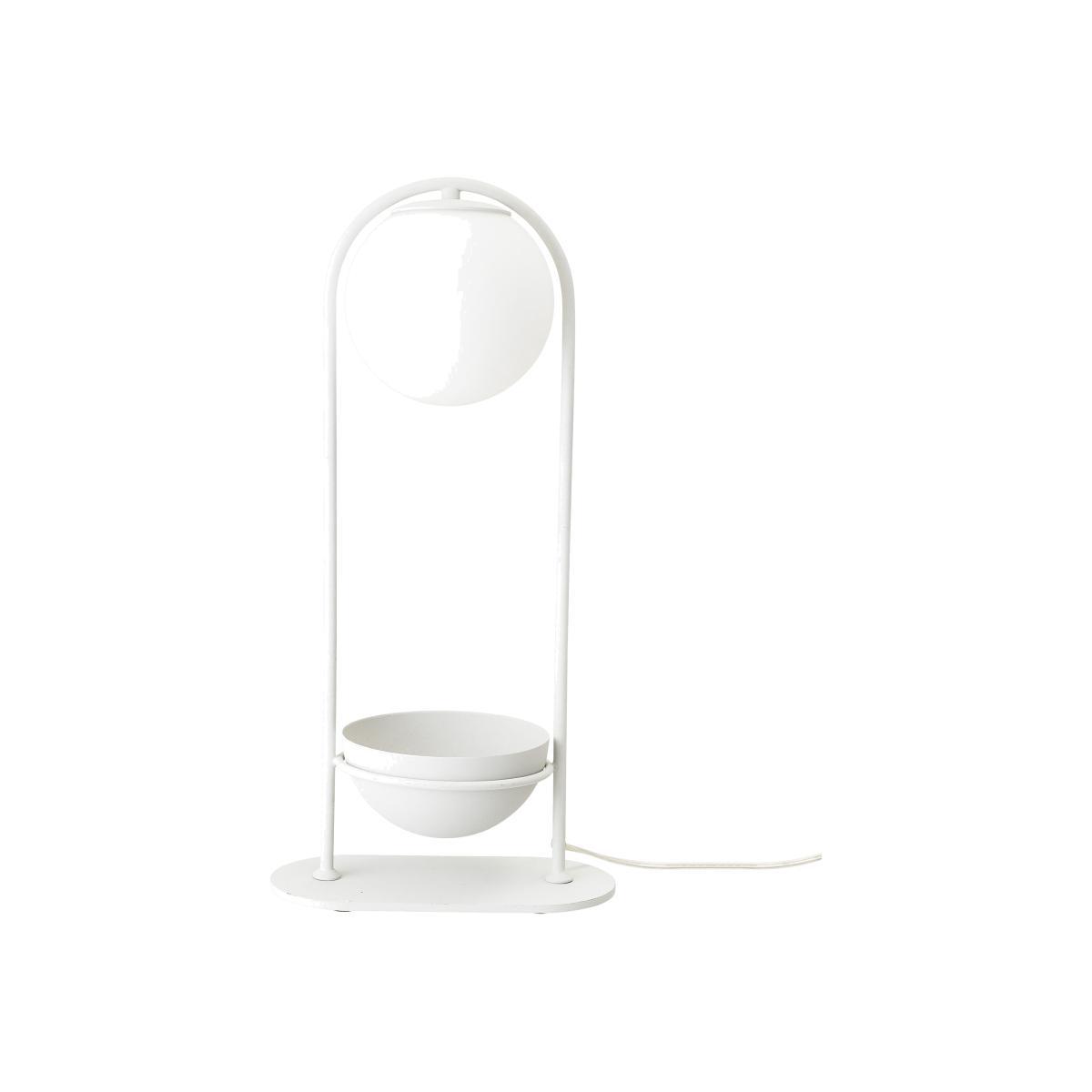 Table lamp - / Avec pot de fleurs - Ø 15 cm by Bloomingville White – image 1