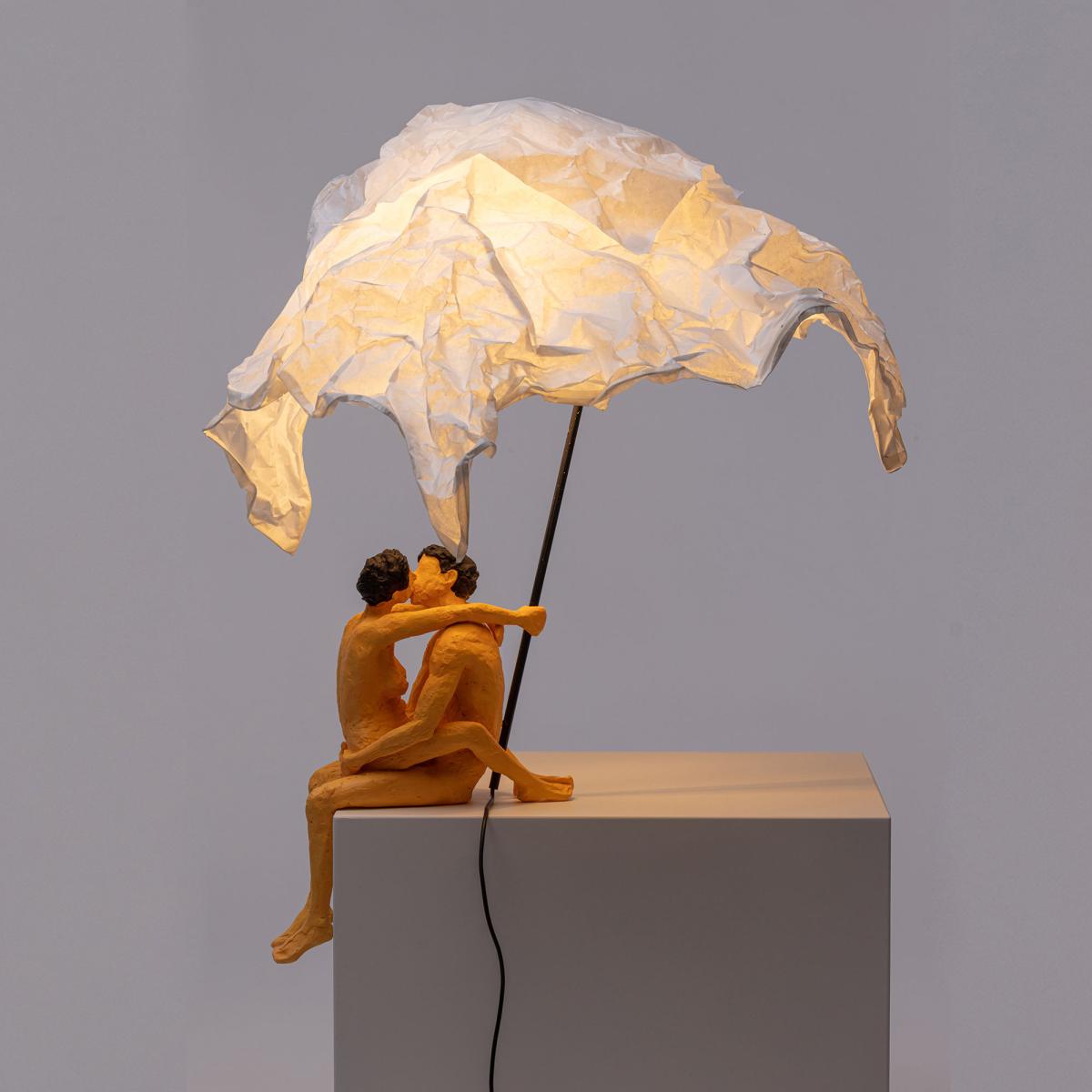 Table lamp Love is a Verb plastic material paper / Max & Roberta - Seletti – image 3