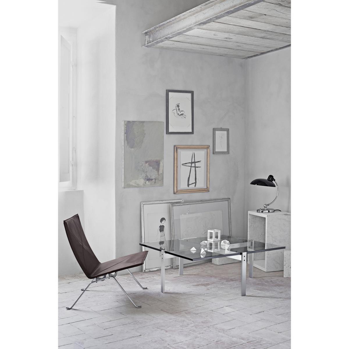Kaiser idell Table lamp - / 1930 reissue - Limited edition by Fritz Hansen Black/Gold/Metal – image 6
