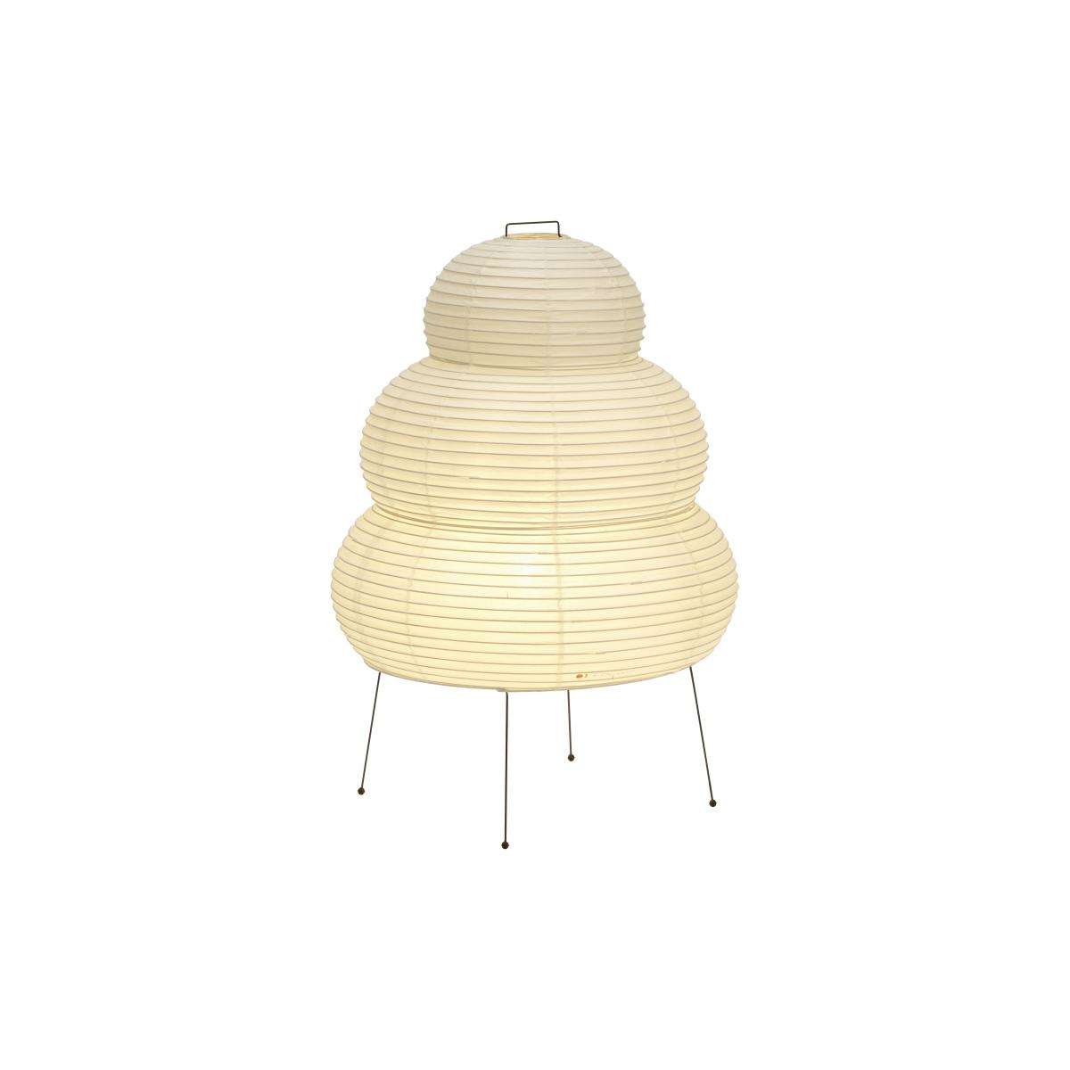 Akari 24N Table lamp paper beige /Isamu Noguchi, 1951 - Ø 40 x H 58 cm - Vitra – image 2