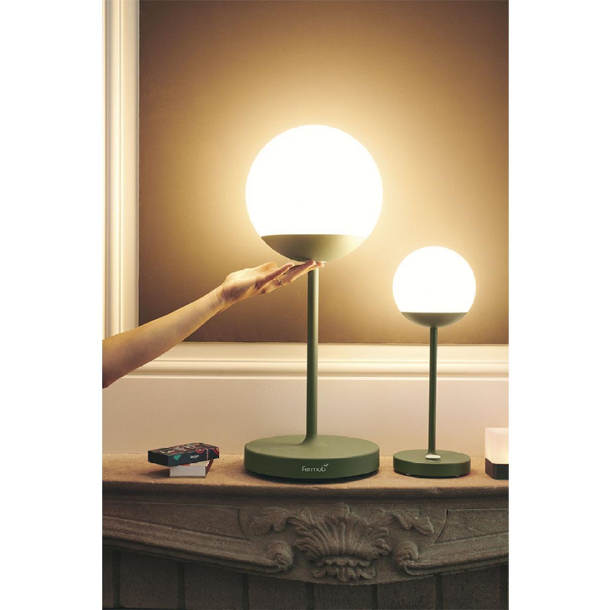 Mooon! Wireless lamp - / H 63 cm - Bluetooth by Fermob Black – image 2