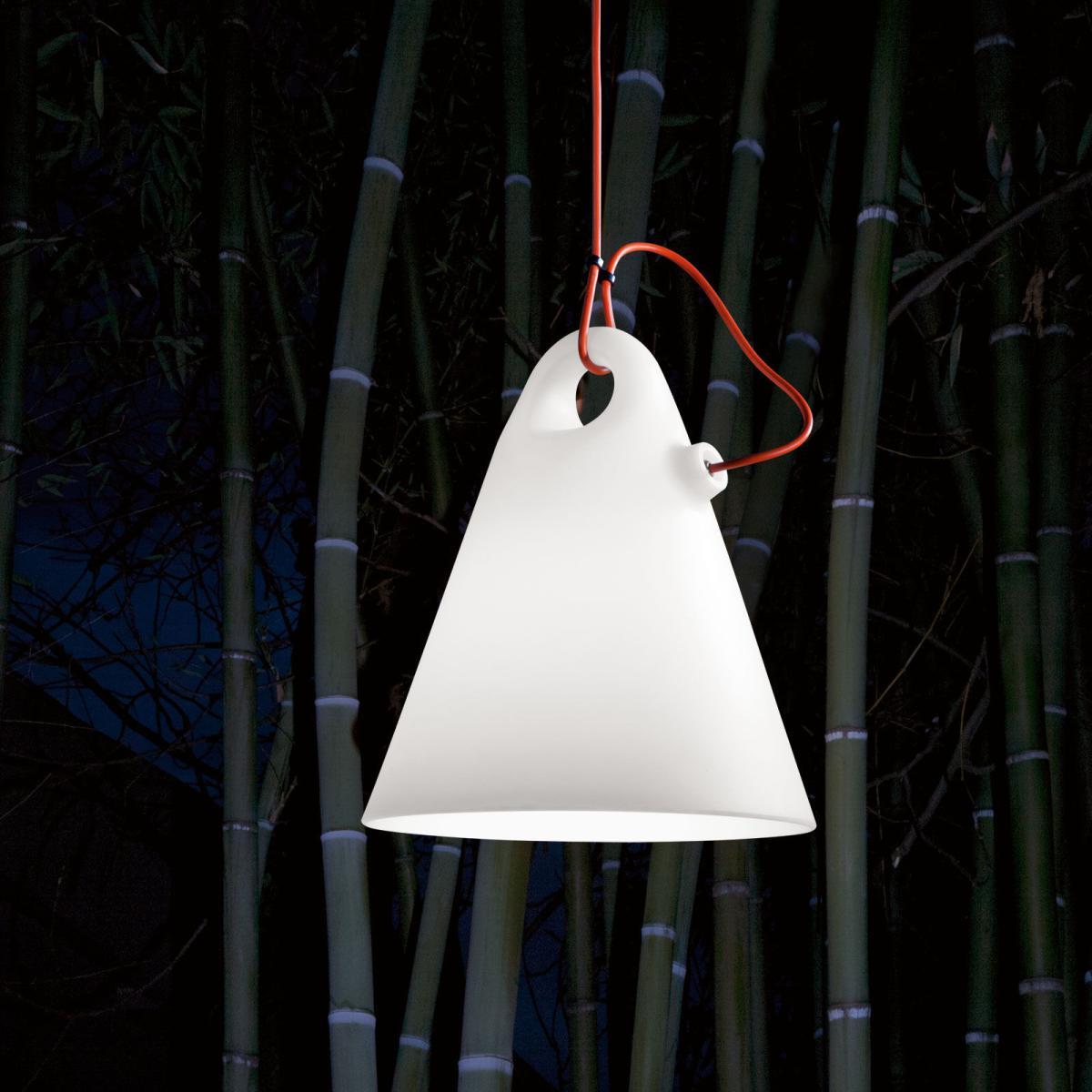 Trilly Outdoor Wireless lamp - Outdoor use / hanging or floor lamp by Martinelli Luce White – image 2