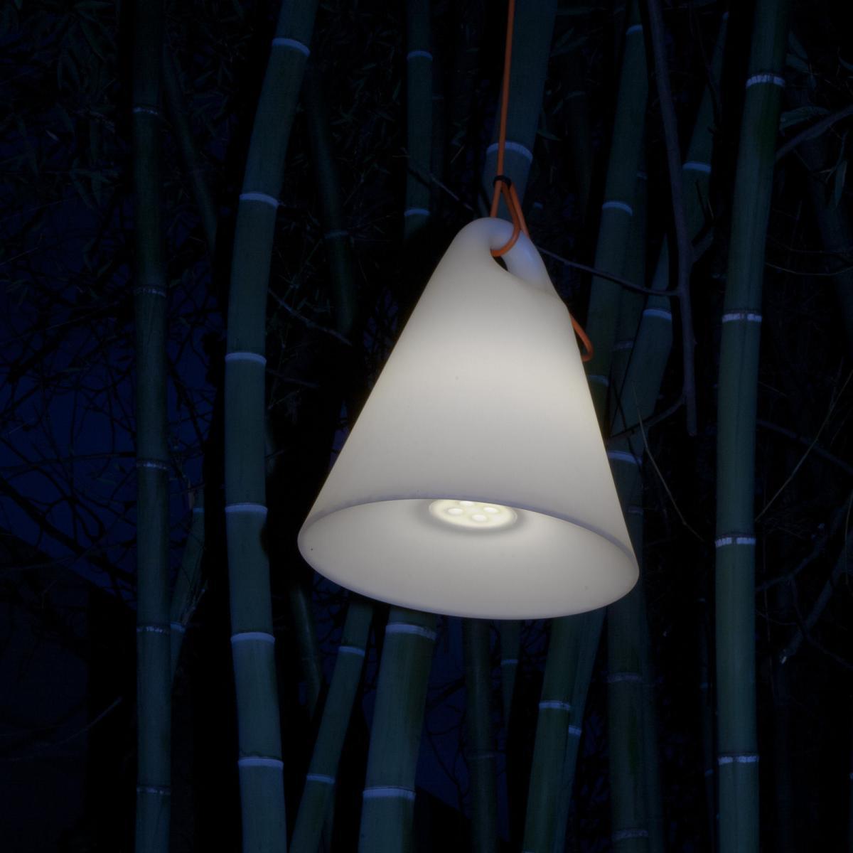 Trilly Outdoor Wireless lamp - Outdoor use / hanging or floor lamp by Martinelli Luce White – image 4