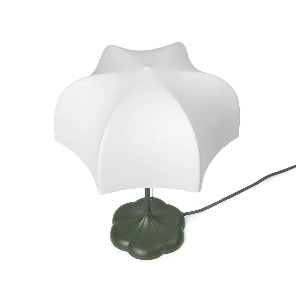 Poem Table lamp textile green / Ø 30 x H 42 cm - Ferm Living – image 5