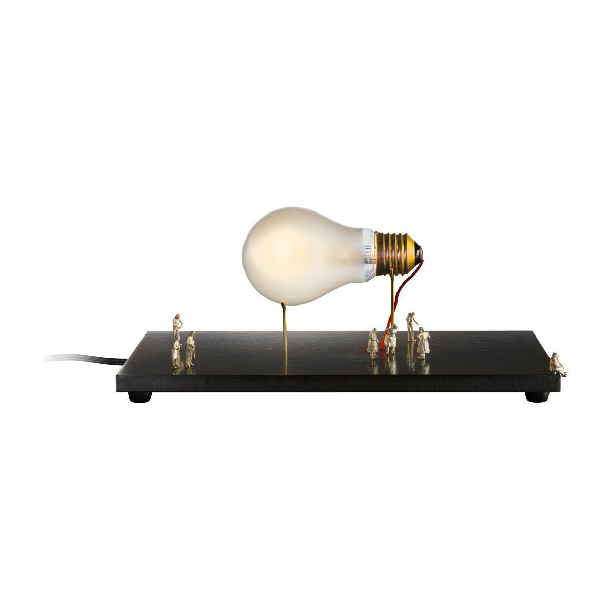 I Ricchi Poveri - Monument for a bulb Table lamp by Ingo Maurer Black – image 1