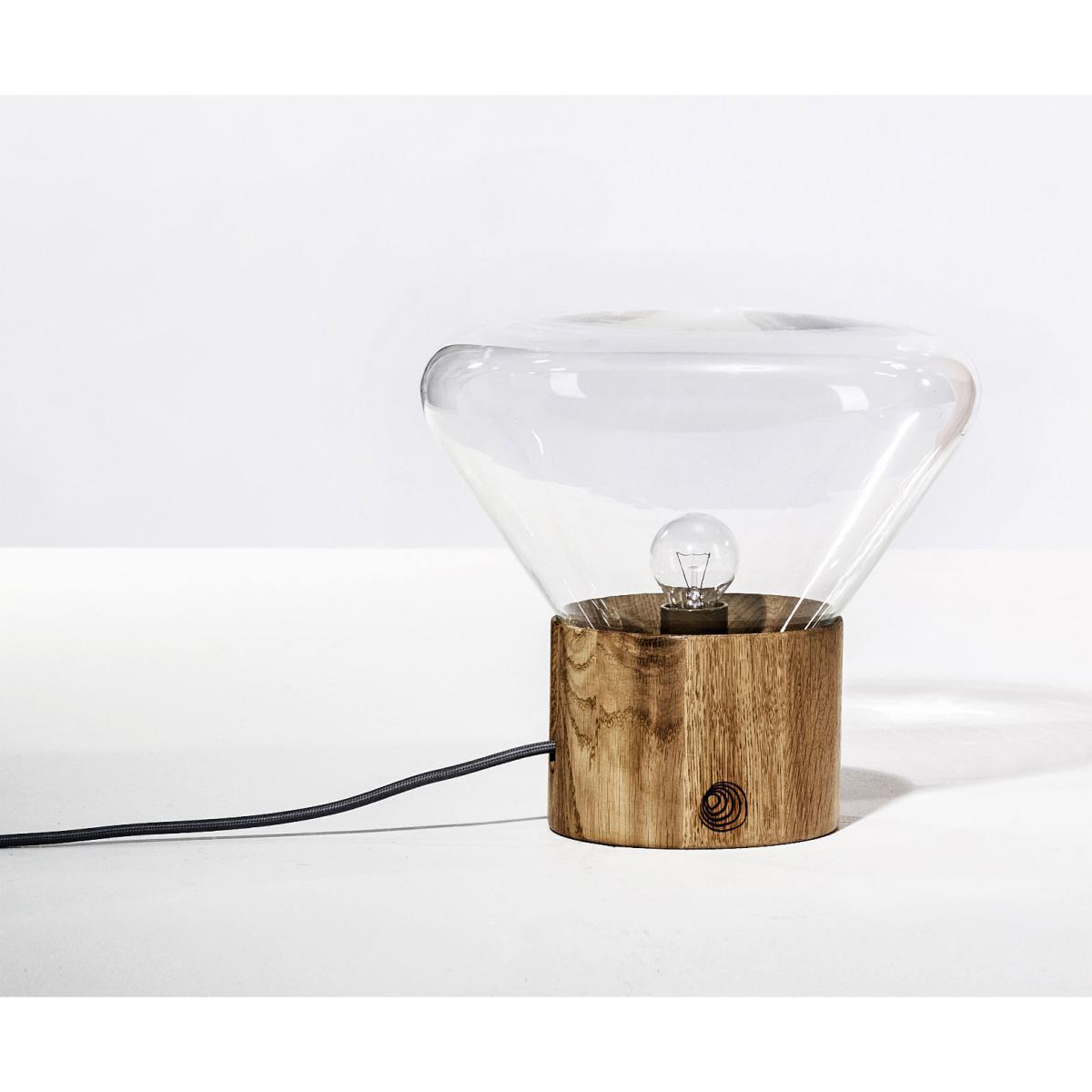 Mini Muffin Table lamp by Brokis Transparent – image 2
