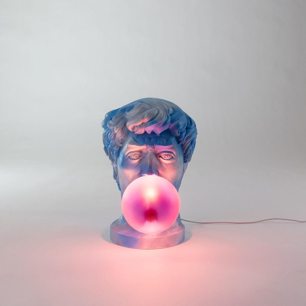 Wonder Cloud Table lamp - / H 40 cm - Resin & glass by Seletti White – image 4
