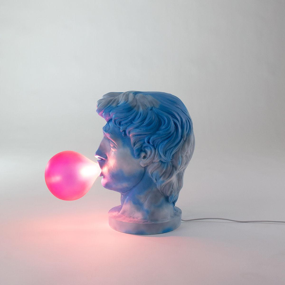 Wonder Cloud Table lamp - / H 40 cm - Resin & glass by Seletti White – image 5