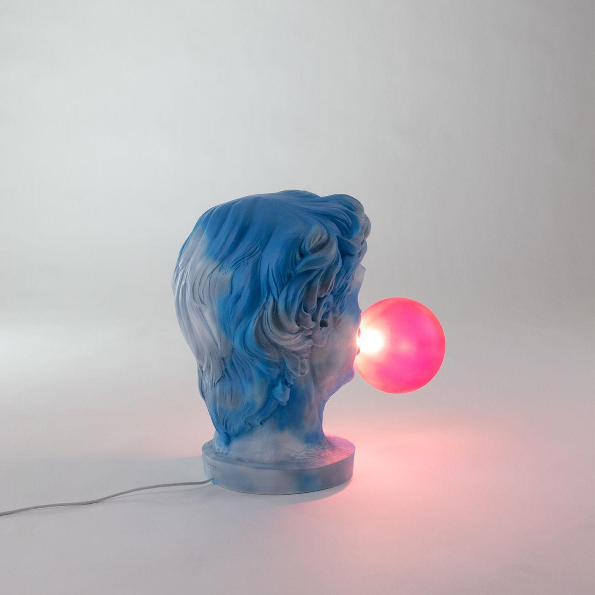 Wonder Cloud Table lamp - / H 40 cm - Resin & glass by Seletti White – image 6