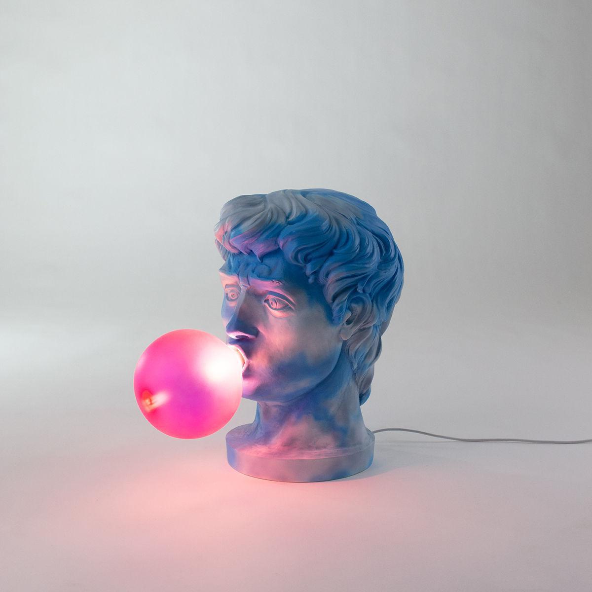 Wonder Cloud Table lamp - / H 40 cm - Resin & glass by Seletti White – image 7