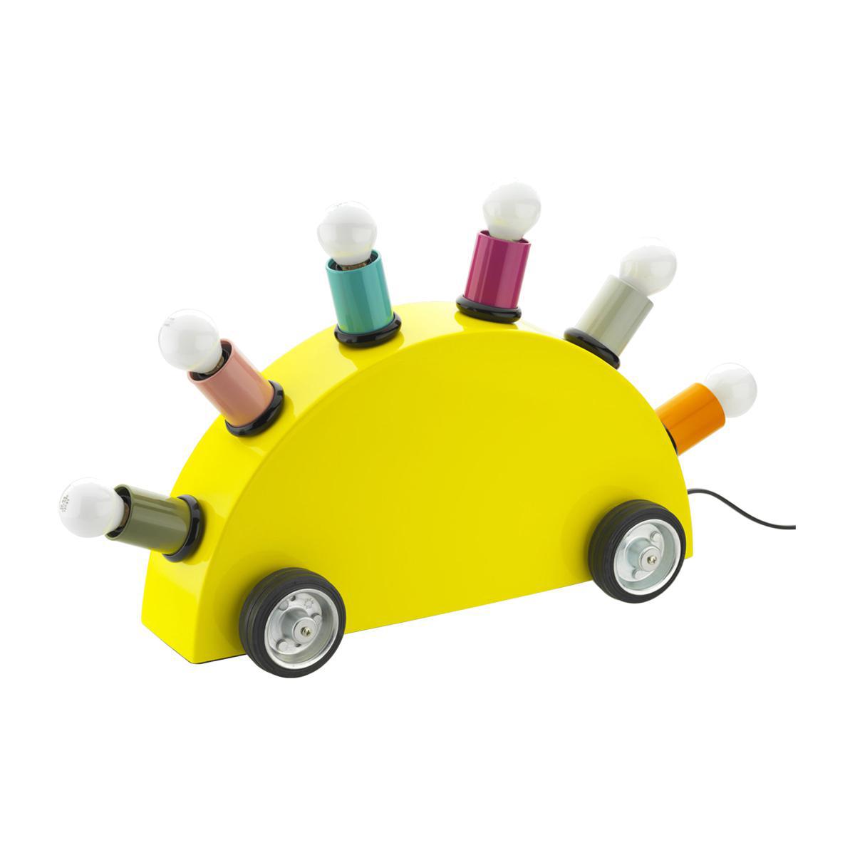 Super Table lamp - / By Martine Bedin, 1981 by Memphis Milano Yellow