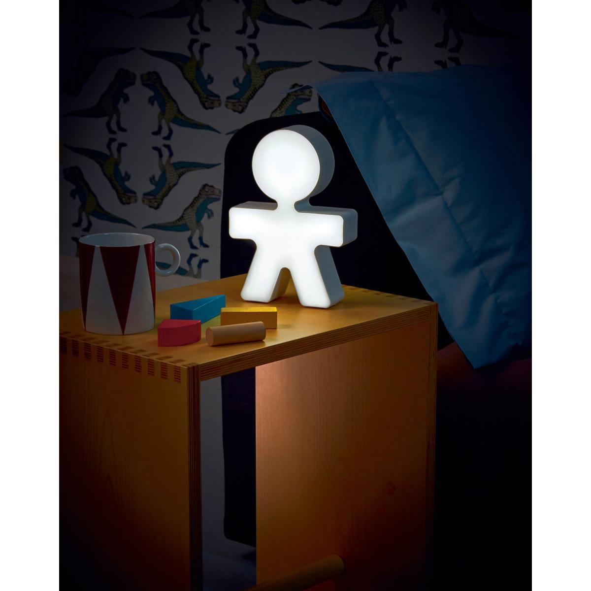 Girotondo Night Light - / LED night light - H 20 cm by Alessi White – image 3