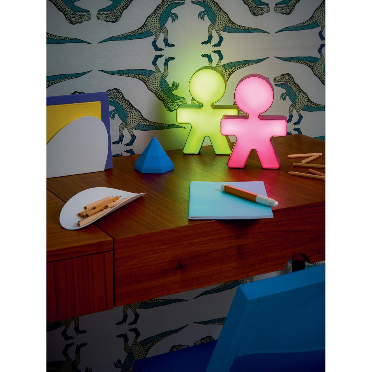 Girotondo Night Light - / LED night light - H 20 cm by Alessi White – image 4