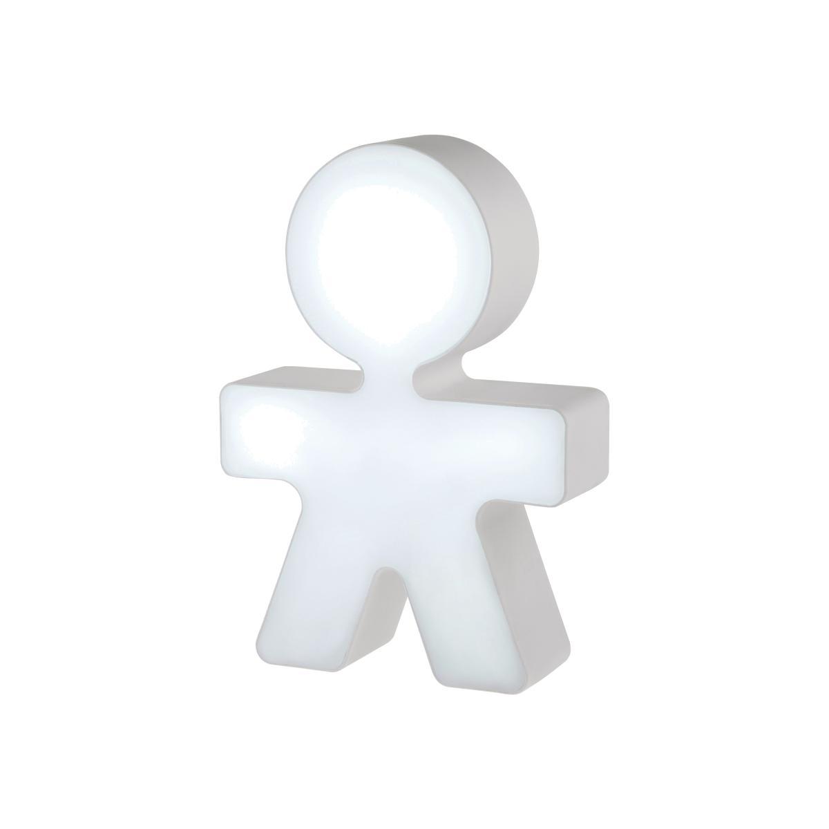 Girotondo Night Light - / LED night light - H 20 cm by Alessi White – image 1