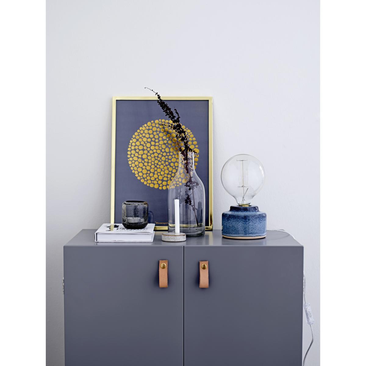 Table lamp - / China - Ø 12 x H 9 cm by Bloomingville Blue – image 4