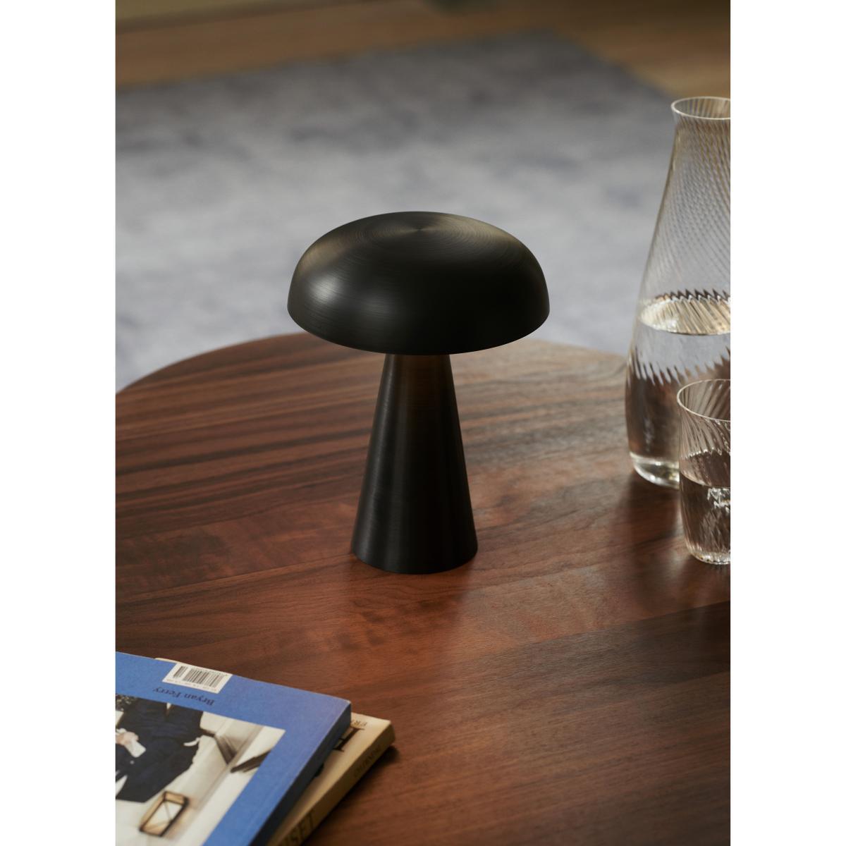 Como Wireless lamp - / LED - Aluminium - H 21 cm by &tradition Black – image 3