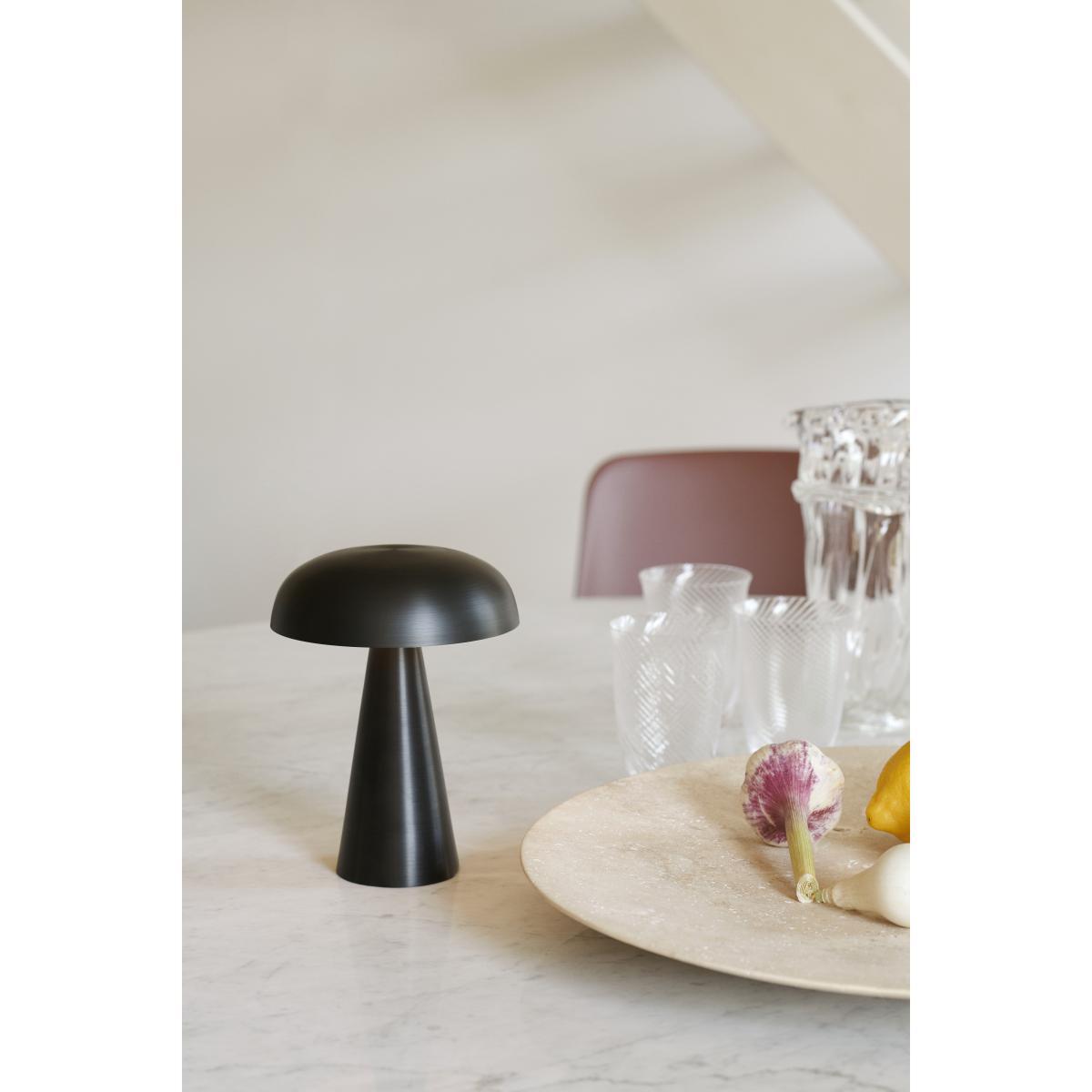 Como Wireless lamp - / LED - Aluminium - H 21 cm by &tradition Black – image 5