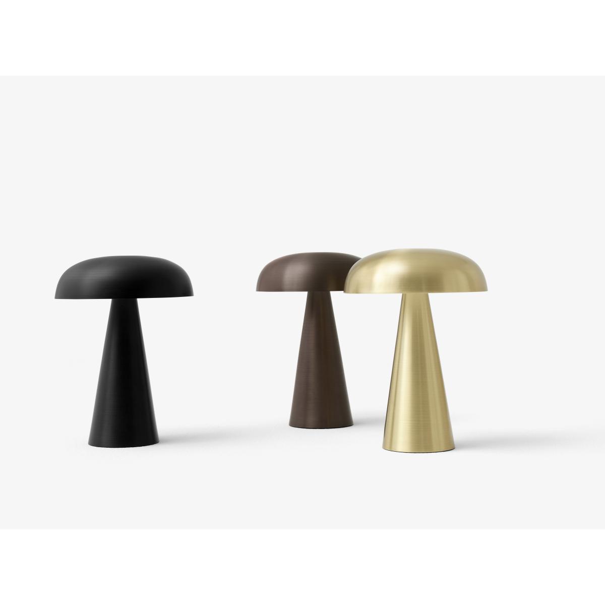 Como Wireless lamp - / LED - Aluminium - H 21 cm by &tradition Black – image 10