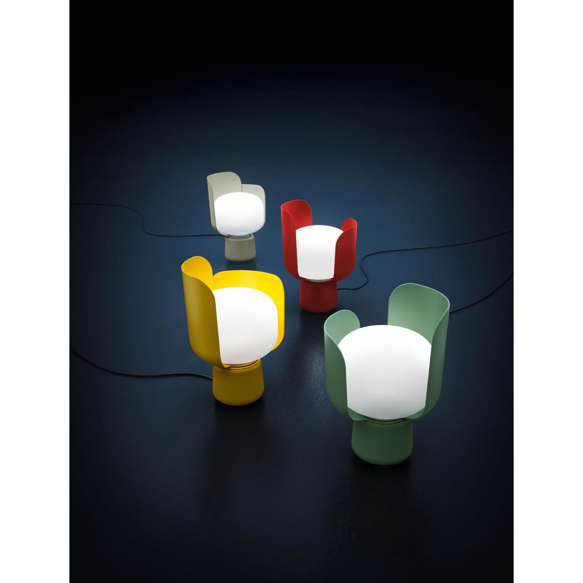 Blom Table lamp by Fontana Arte Green – image 2