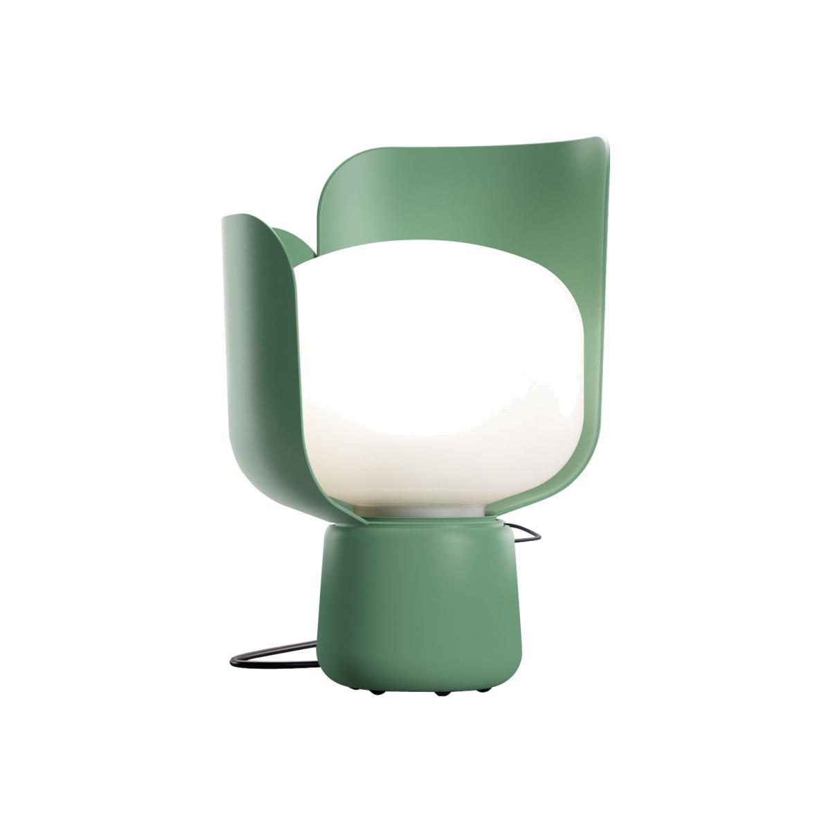 Blom Table lamp by Fontana Arte Green – image 1