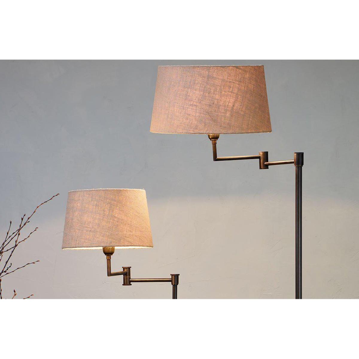 Nkuku Kara Table Lamp | Lighting | Black | Small Adjustable Approx 54 x 24 x 14 cm – image 2