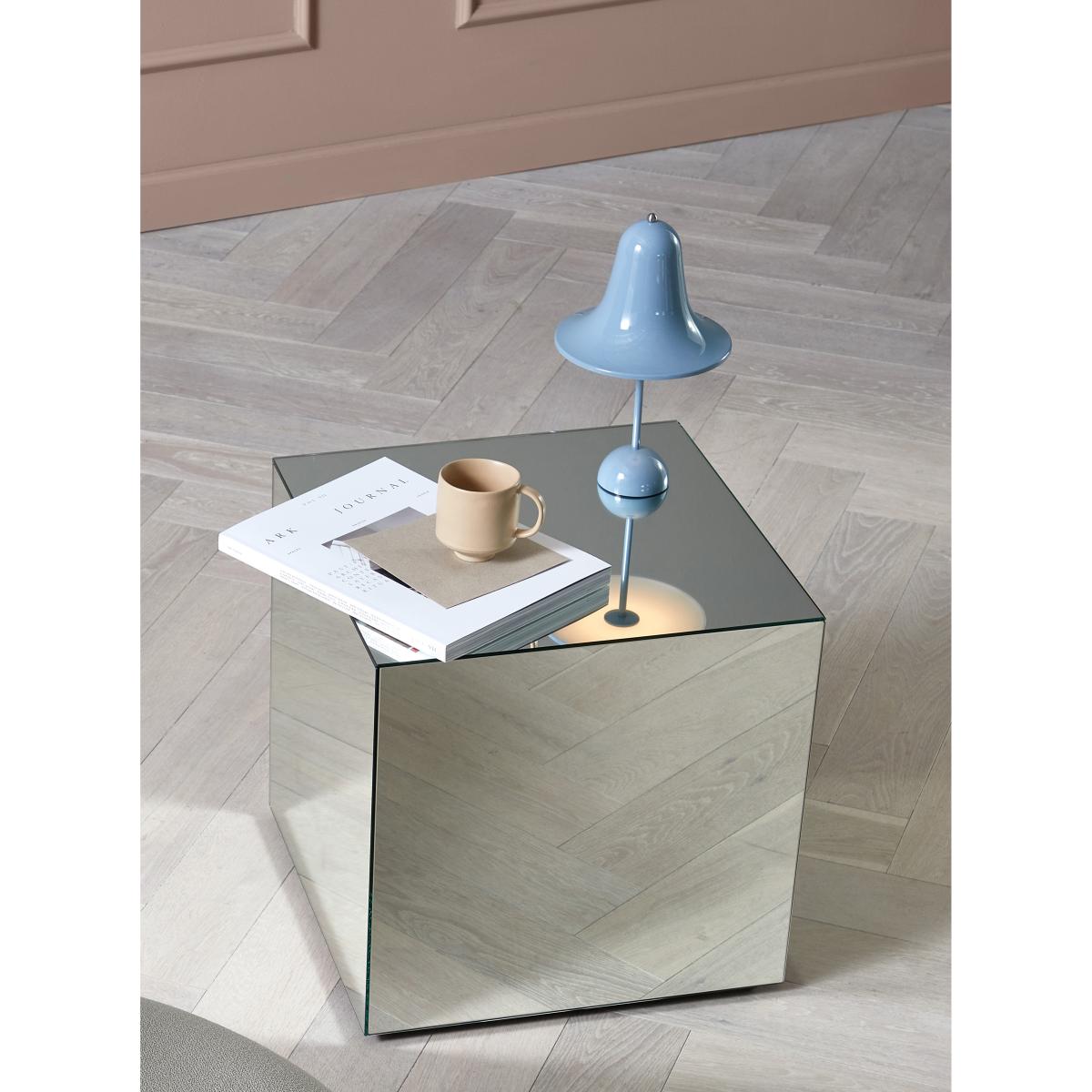 Verpan Pantop portable table lamp 18 cm Dusty blue – image 2