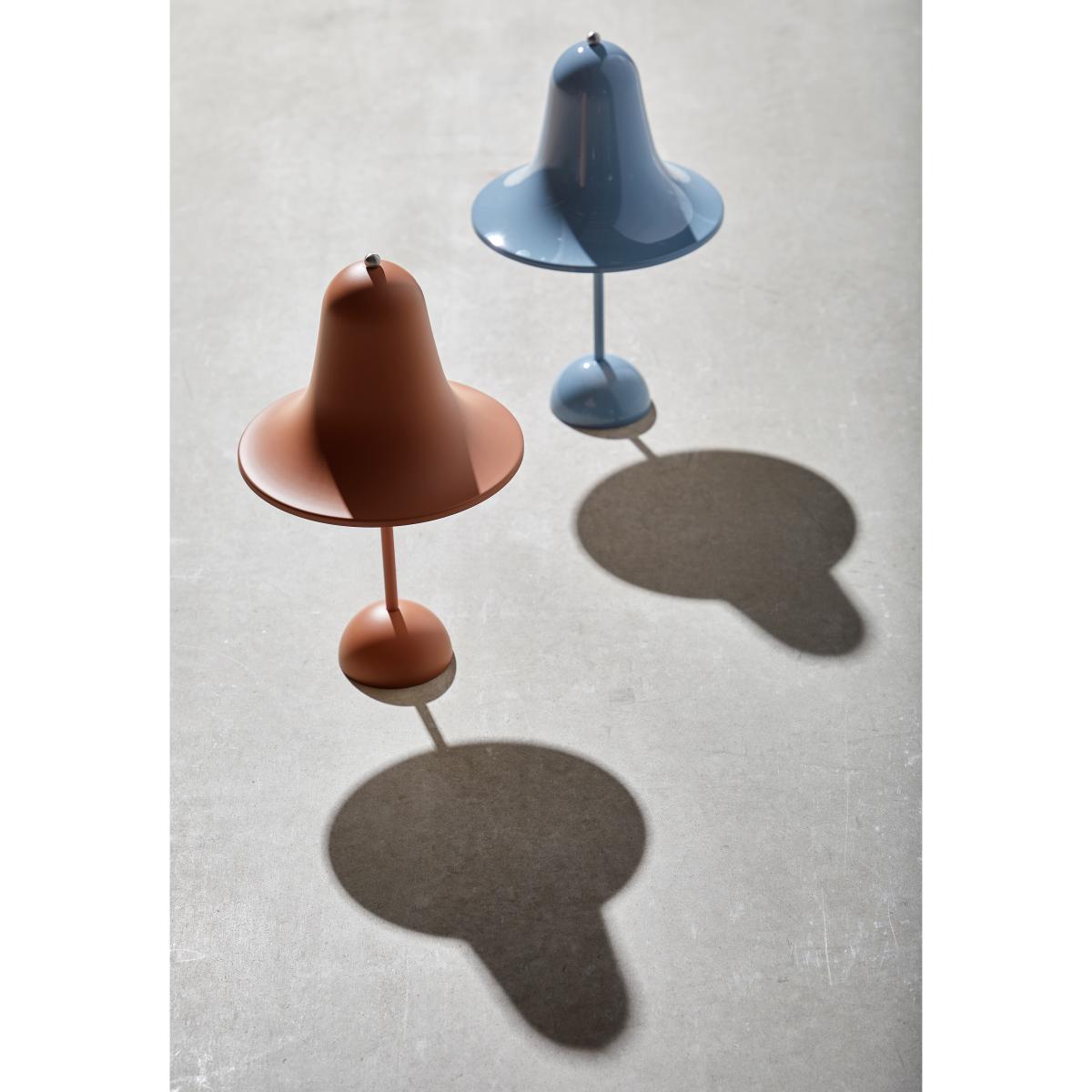 Verpan Pantop portable table lamp 18 cm Dusty blue – image 4