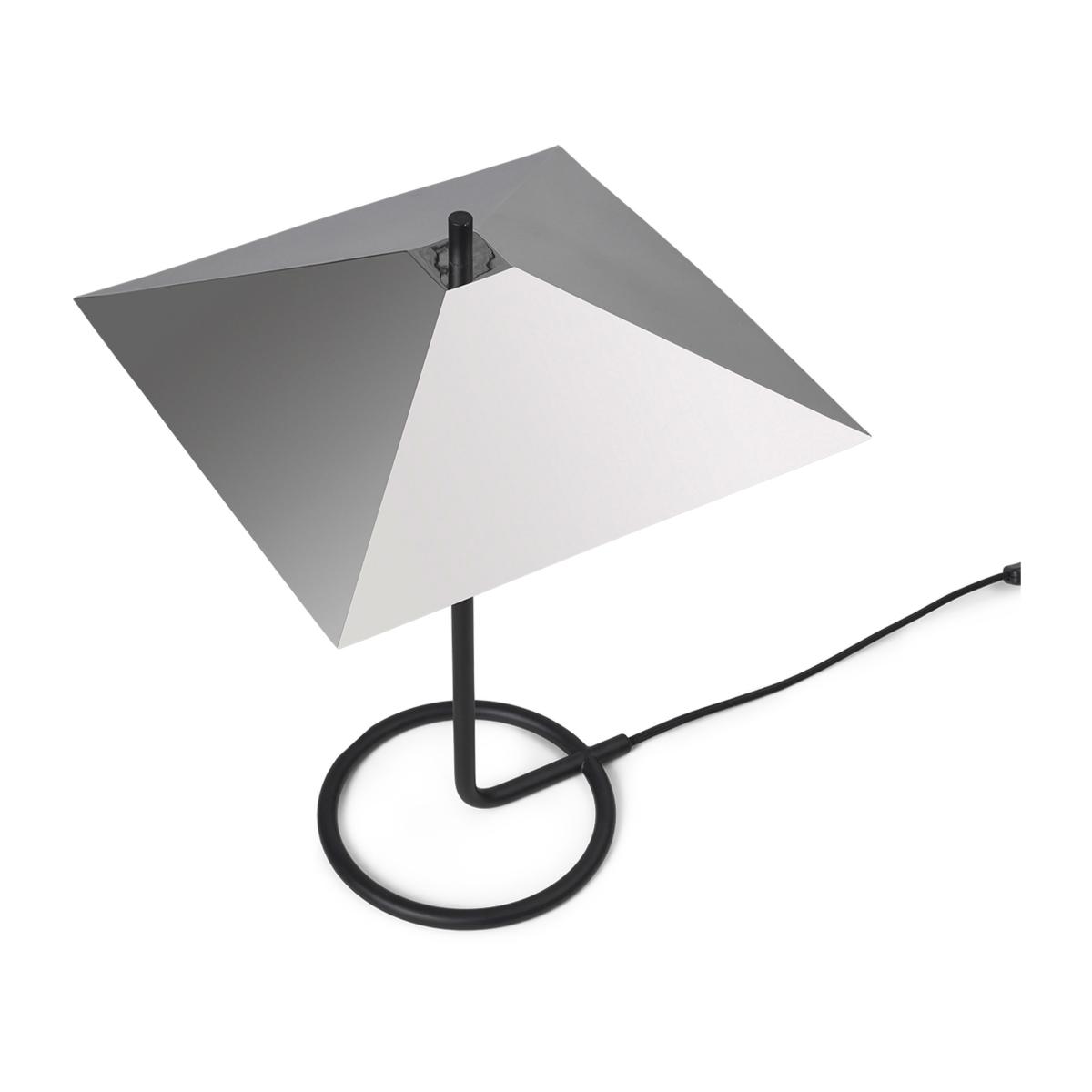 ferm LIVING Filo square table lamp Black-mirror polished – image 2